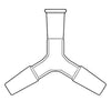 3 Way Connecting Adapter - Stone Glass