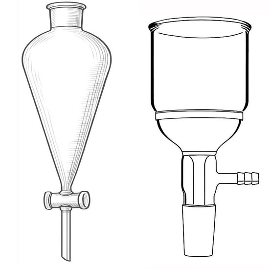 FUNNELS-GLASS-SEPERATORY-BUCHNER-STONEGLASS