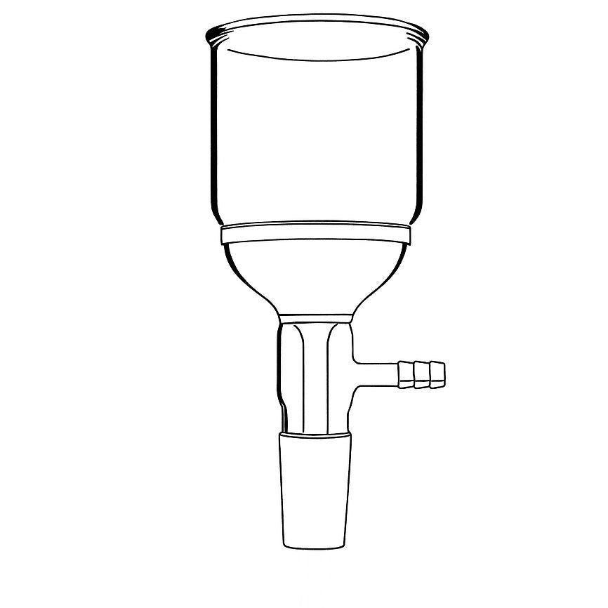 Buchner Hose Funnel - Stone Glass