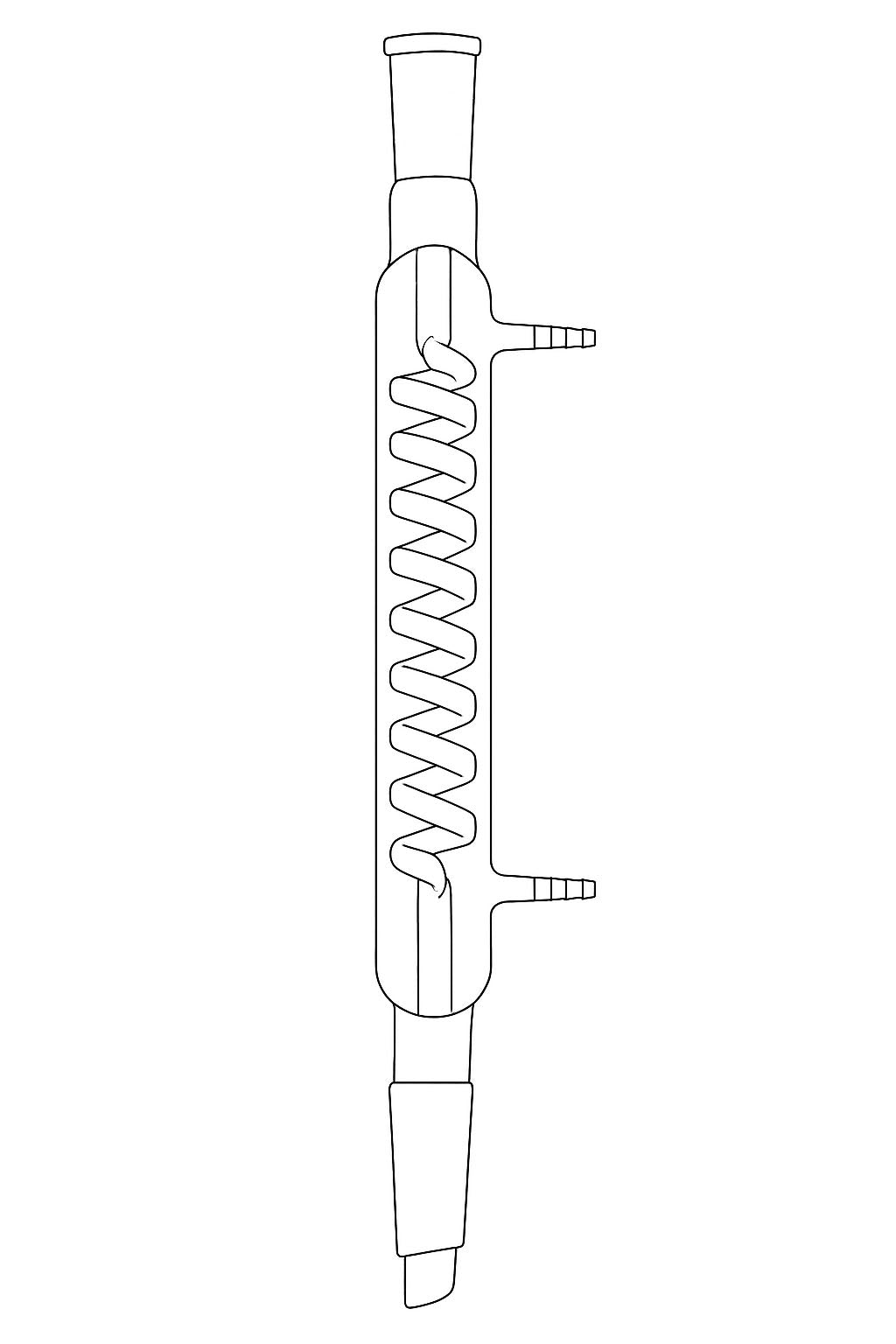 Graham Coil Condenser - Stone Glass