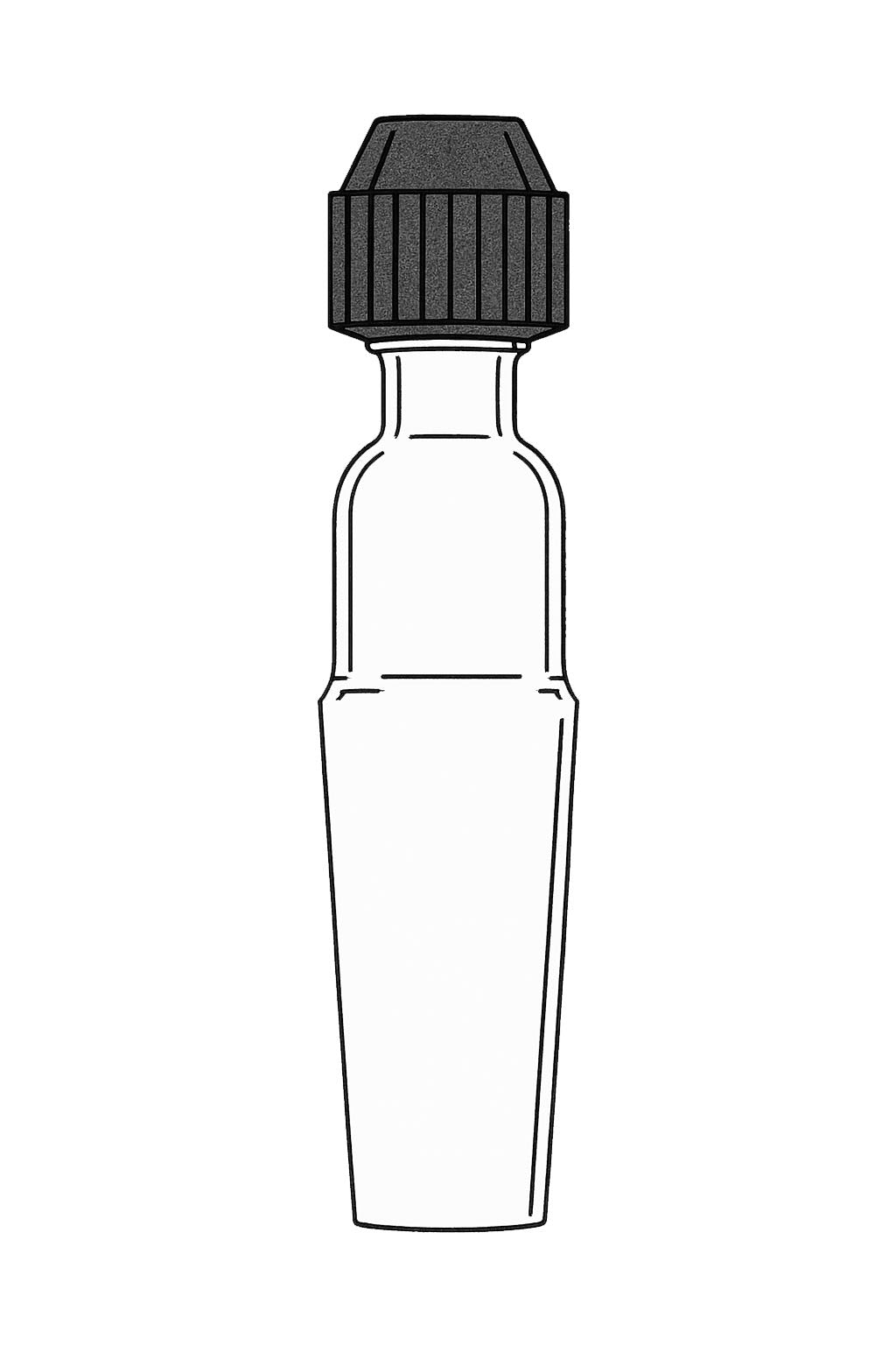 Inlet Thermometer Adapter - Stone Glass