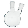 2 Neck Round Bottom Flask - Stone Glass LLC