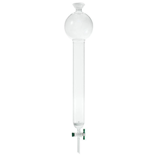 Chromatography Spherical Joint Fritted Disc Reservoir Column - Stone Glass LLC