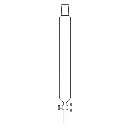 Chromatography Standard Joint Column - Stone Glass