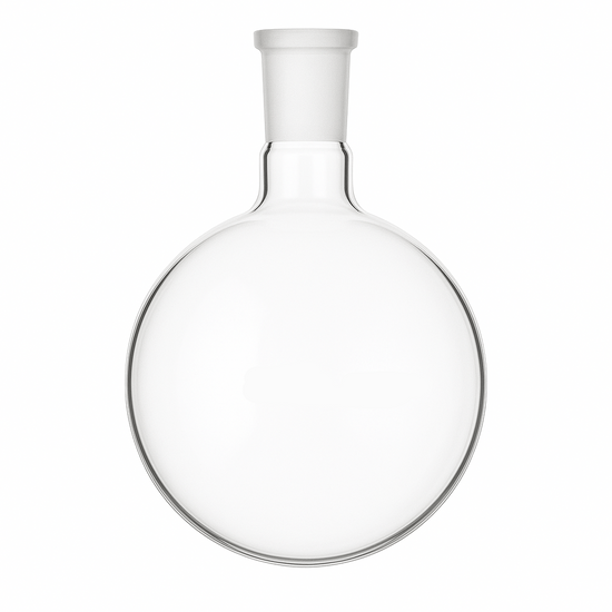 Heavy Wall Round Bottom Single Neck Flask - Stone Glass