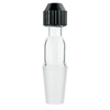 Laboratory thermometer inlet adapter for distillation setup - Stone Glass