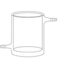 Jacketed Reaction Beaker - Stone Glass
