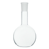 Long Neck Flat bottom Flask - Stone Glass