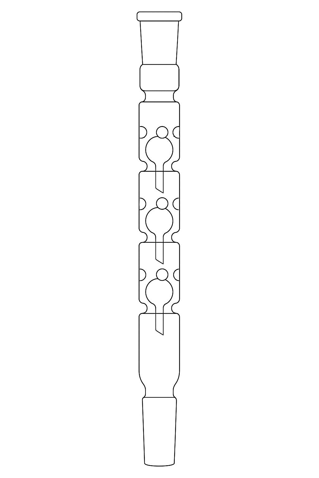 Snyder Column - Stone Glass