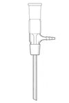 Vacuum Long Stem Adapter - Stone Glass