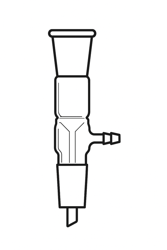 Vacuum ShortStem Adapter - Stone Glass